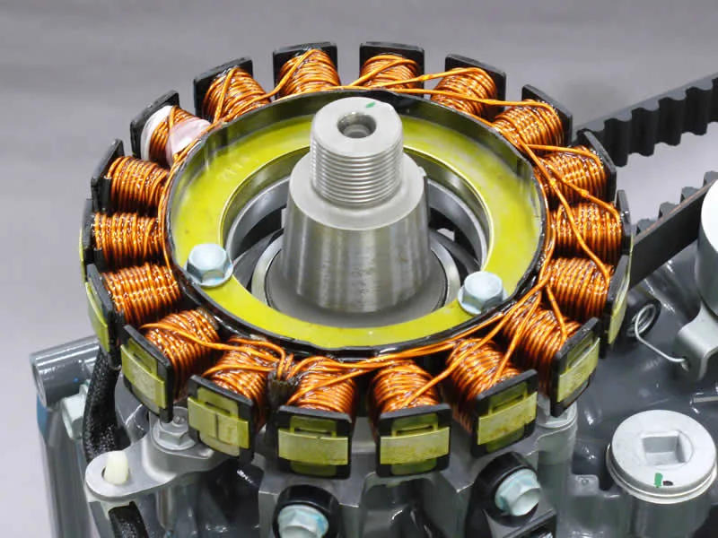Honda battery charging system