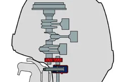 Honda offset crankshaft
