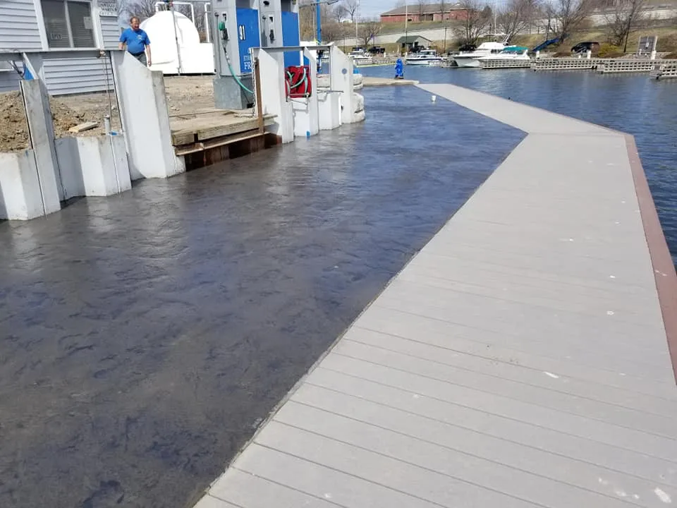 Custom marine construction work