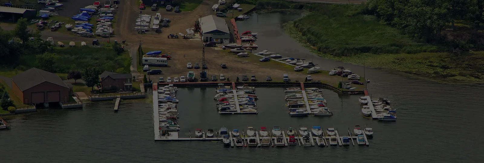Marina waterfront